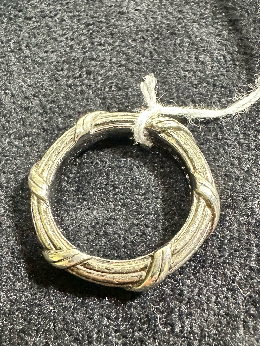 Vtg: Peter Thomas Roth .925 Sterling Ring 3.3g